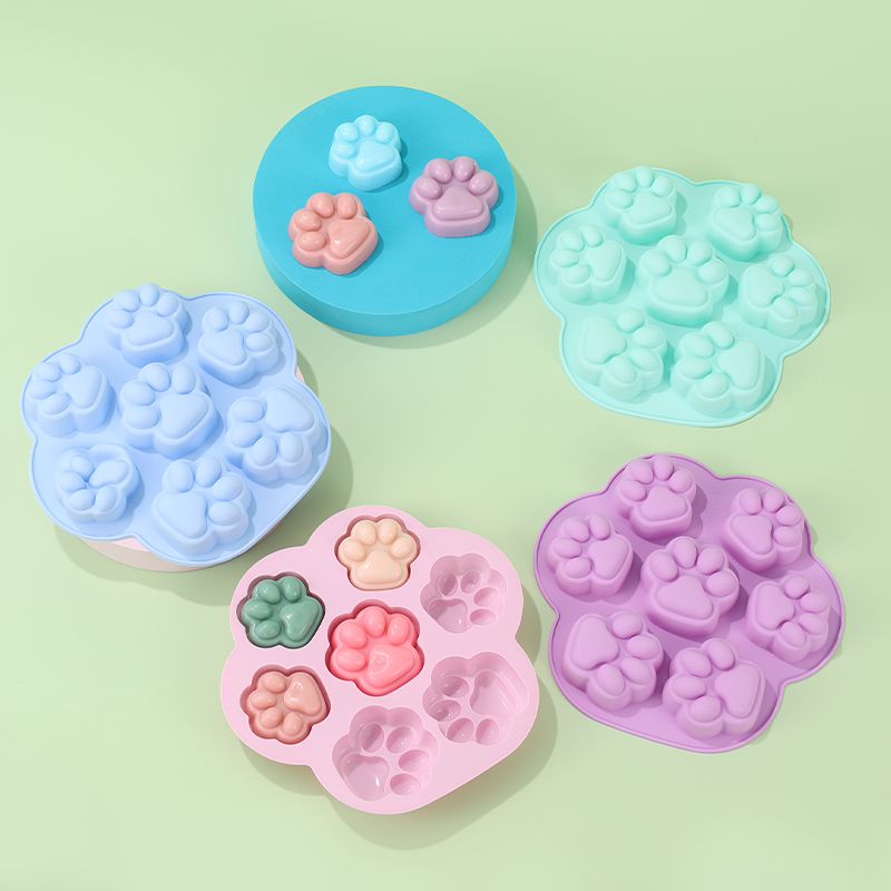 Baby Kitchen Food - Hoạt Hình Khuôn Silicon Khuôn Socola