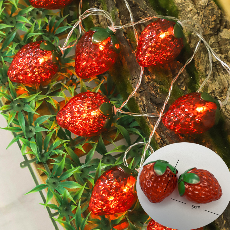 Baby Food For 2 Year Old - Fruit Strawberry Theme 1.5m 10LED Fairy