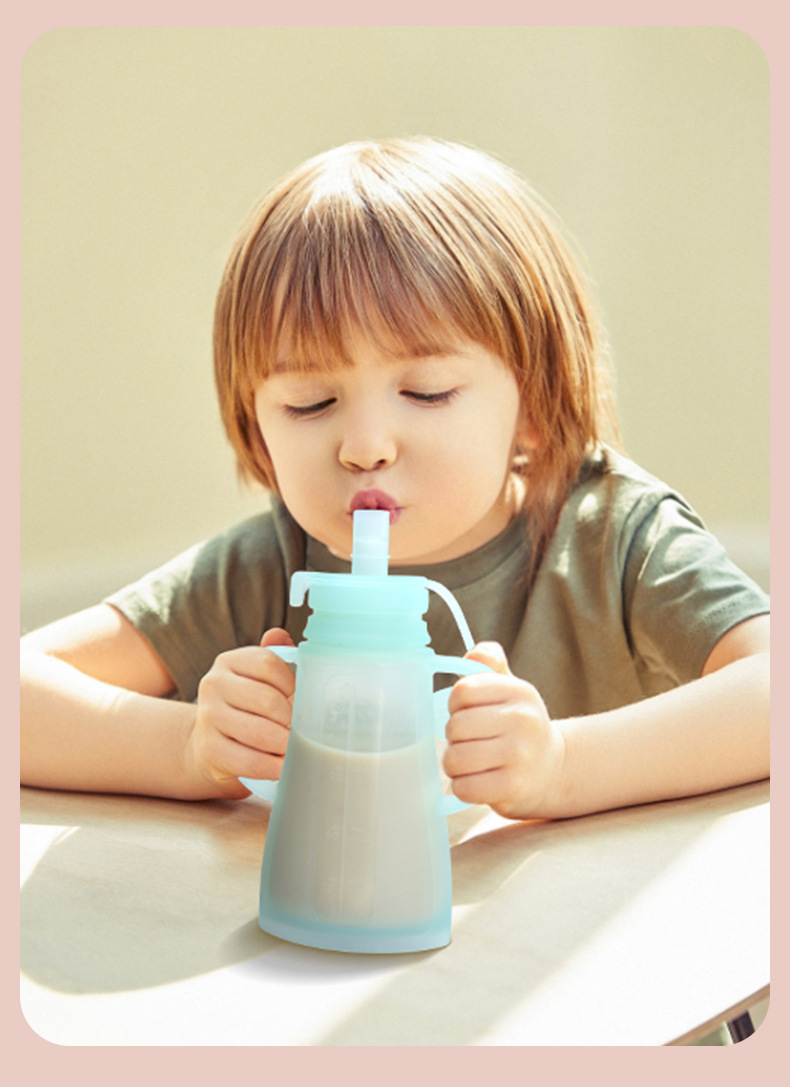 Baby Food Options - New Reusable Silicone Breast Milk Storage