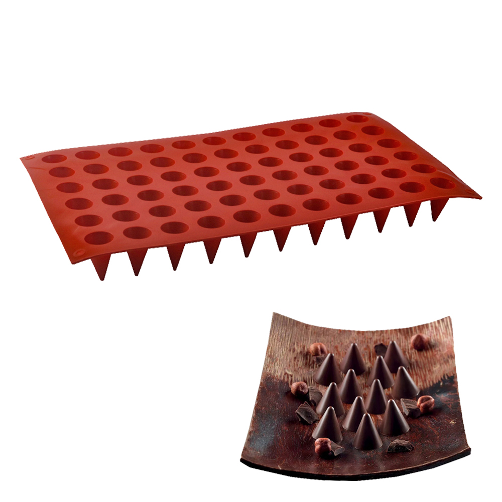 66-Cells Cone Chocolate Baking - đánh giá và giá Baby Kitchen Food