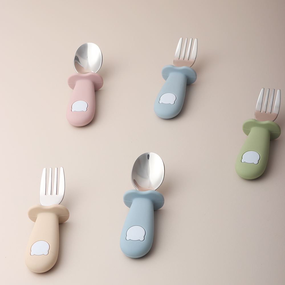 Baby Panda Shape Silicone Spoo - đánh giá và giá Baby Food Lunch