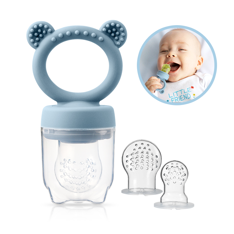 Silicone Bear Shaped Baby Frui - đánh giá và giá Baby Food Feeder