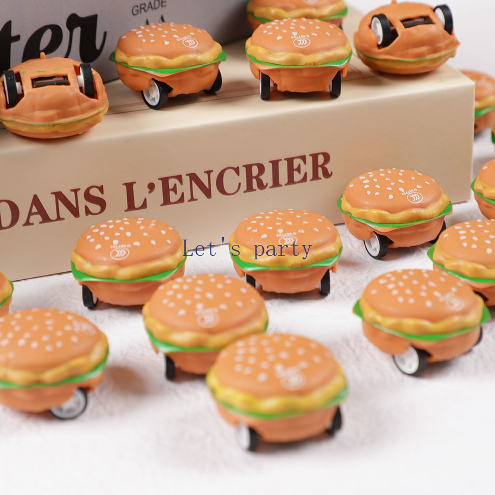 15Pcs Mini Cute 3D Burger Pull - đánh giá và giá Baby Food Product