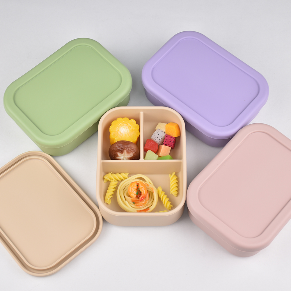 3-Compartment Food Grade Silic - đánh giá và giá Baby Food Universe