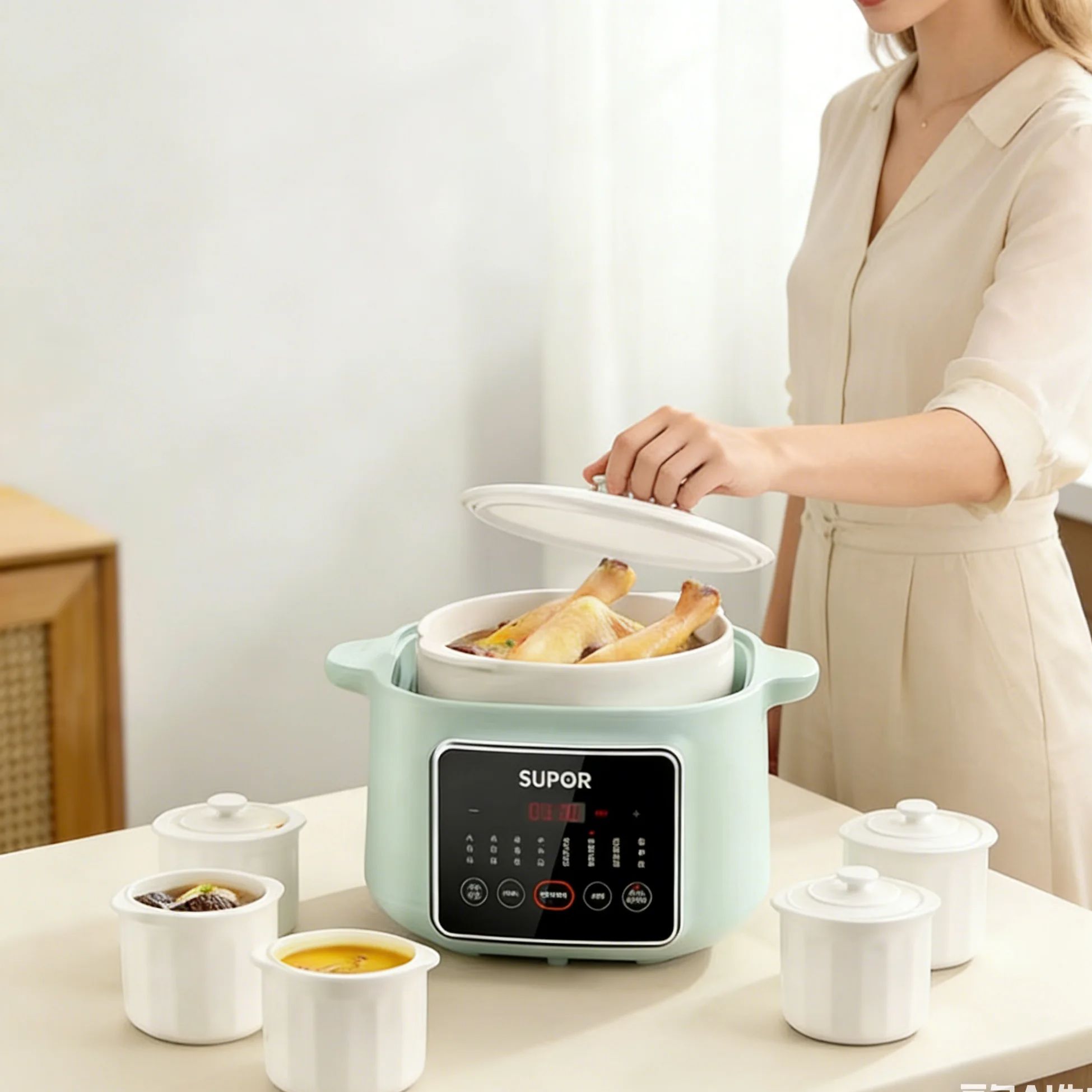 SUPOR Ceramic Multi-Functional - đánh giá và giá Baby Kitchen Food