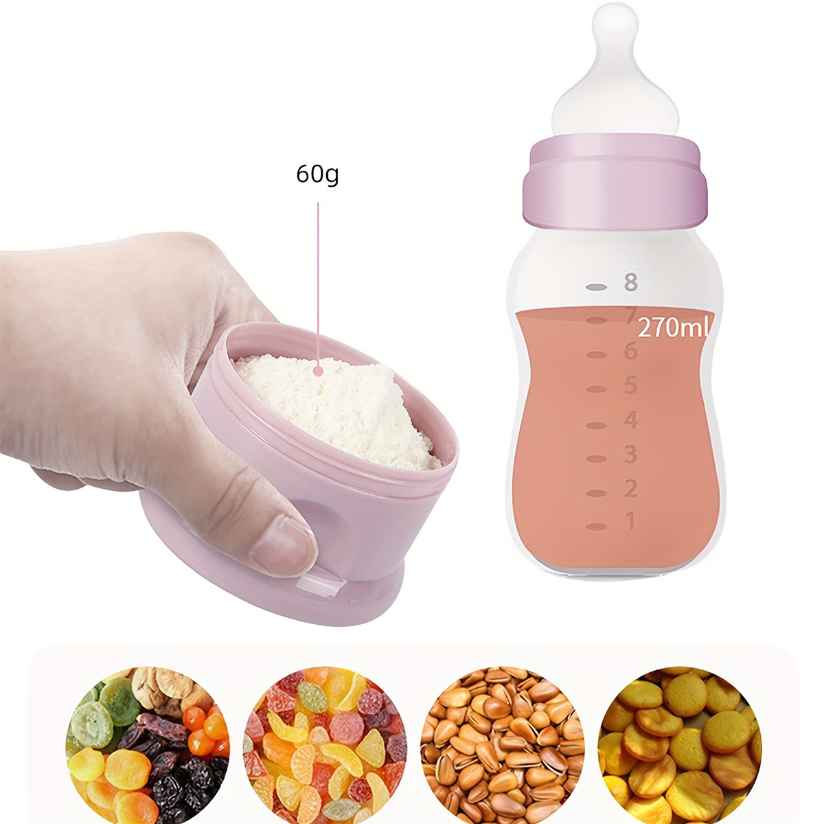 Large Capacity Baby Milk Powde - đánh giá và giá Baby Food Universe