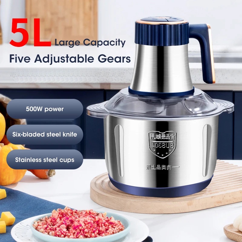 5L Electric Meat Grinders 304  - đánh giá và giá Baby Food Meat