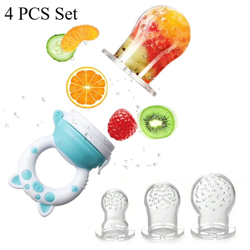 4pcs/set Silicone Fruit & Vege - đánh giá và giá Baby Food Product