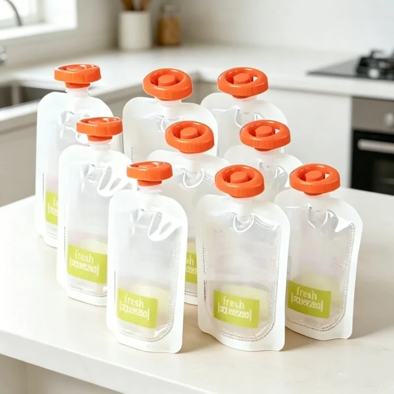 Organic Infant Feeding Pouches - đánh giá và giá Baby Food Organic