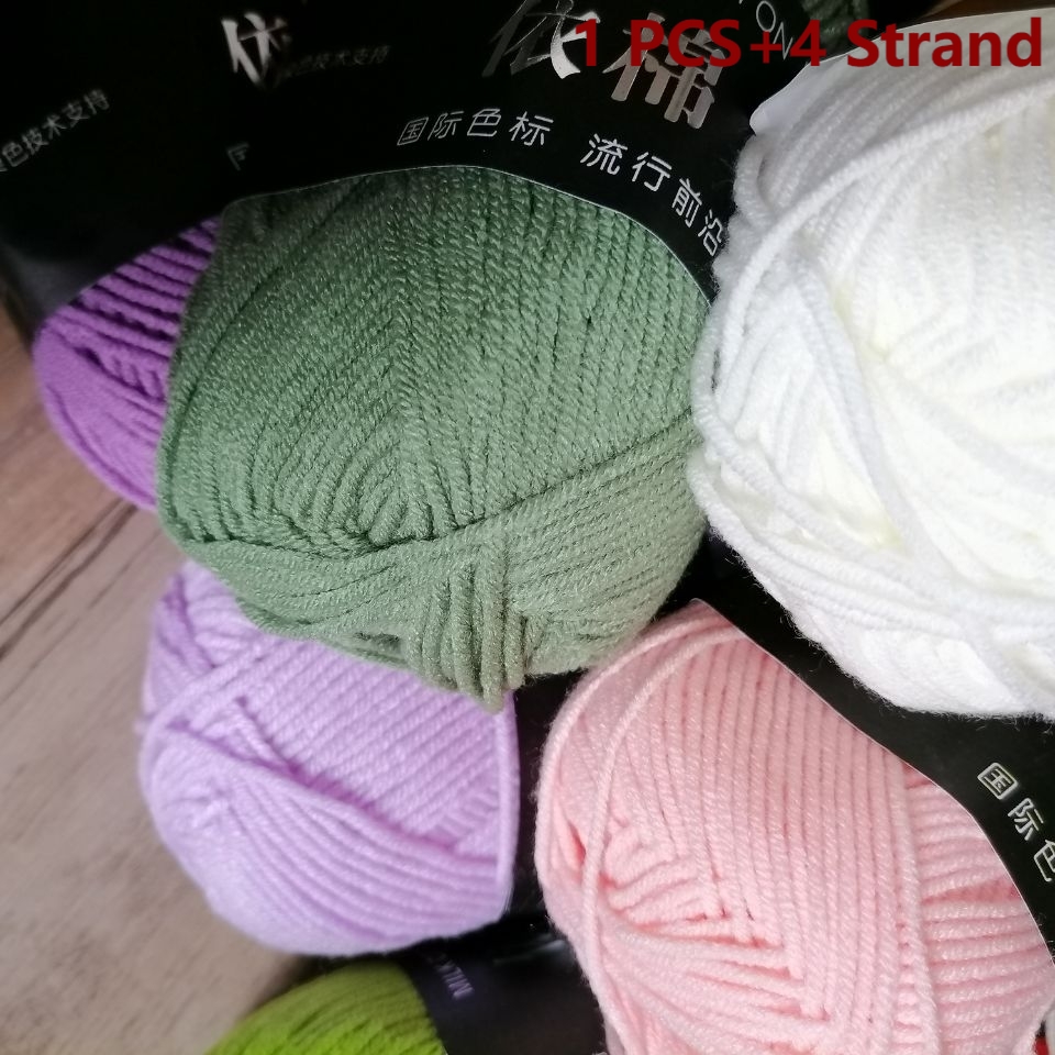 Organic Cotton Yarn 4ply Baby  - đánh giá và giá Baby Food Organic