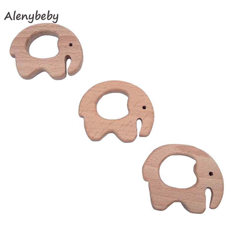 Wood Teether Cartoon DIY Wood  - đánh giá và giá Baby Food Organic