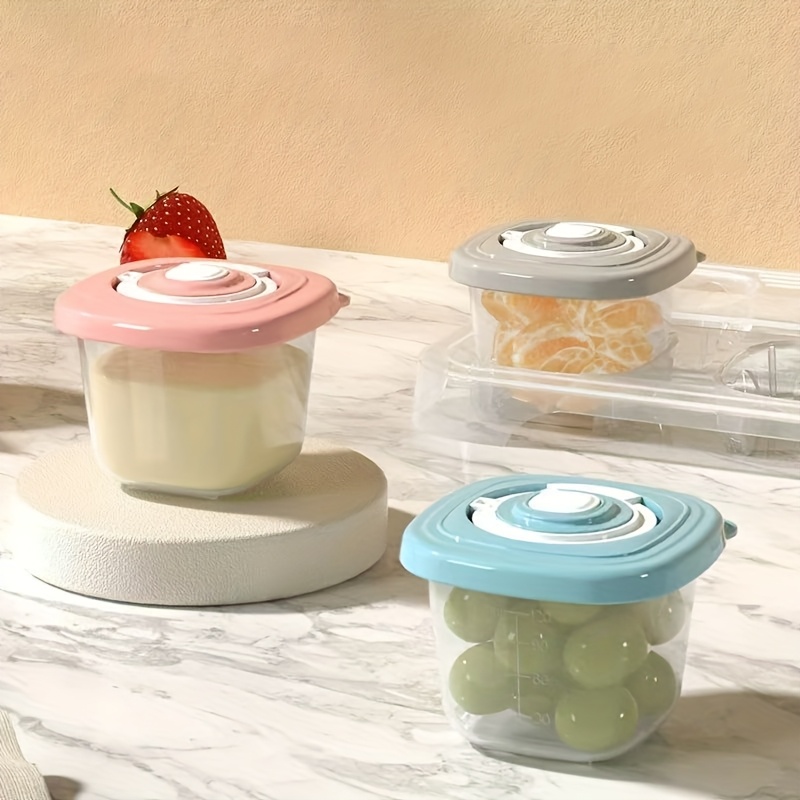 6pcs Sealed Lid Portable Baby  - đánh giá và giá Baby Food On The Go