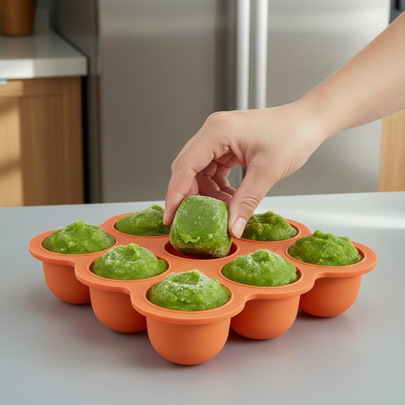 Baby Food Silicone Container 9 - đánh giá và giá Baby Food Universe