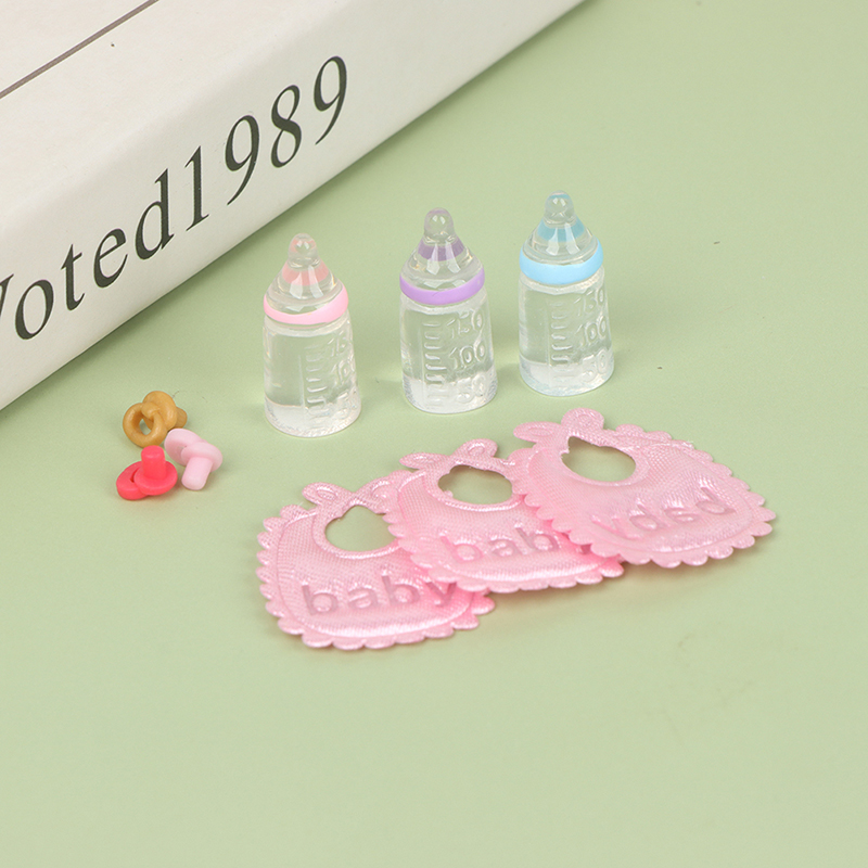 3PCS 1:12 Dolls House Miniatur - đánh giá và giá Baby Food Pacifier