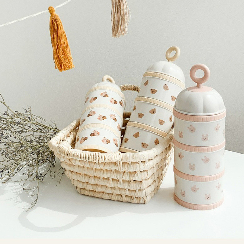 Cute Bear Milk Powder Box Baby - đánh giá và giá Baby Food Universe