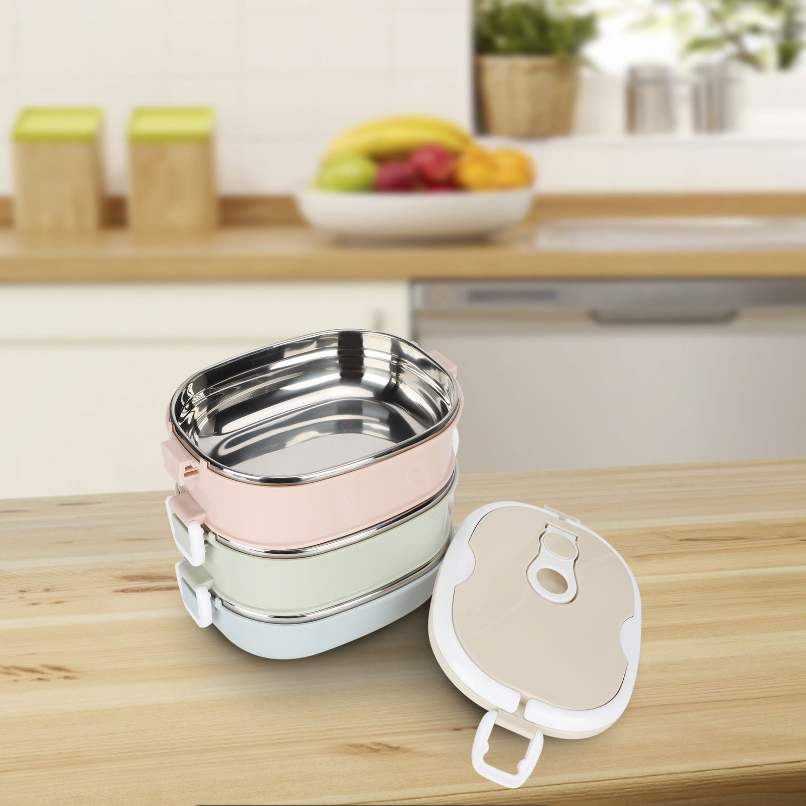 Lunch Box Lunch Box Portable S - đánh giá và giá Baby Kitchen Food