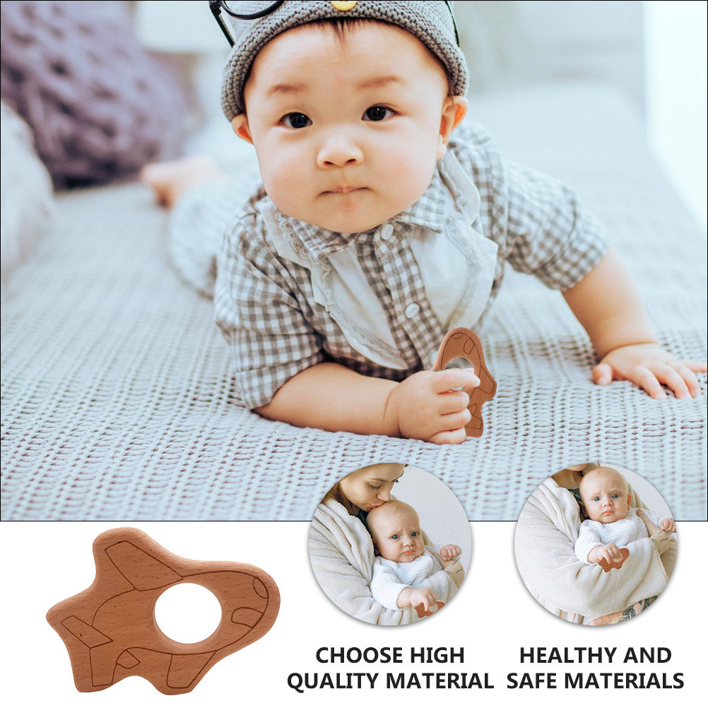 2Pcs Airplane Shape Baby Teeth - đánh giá và giá Baby Food Product