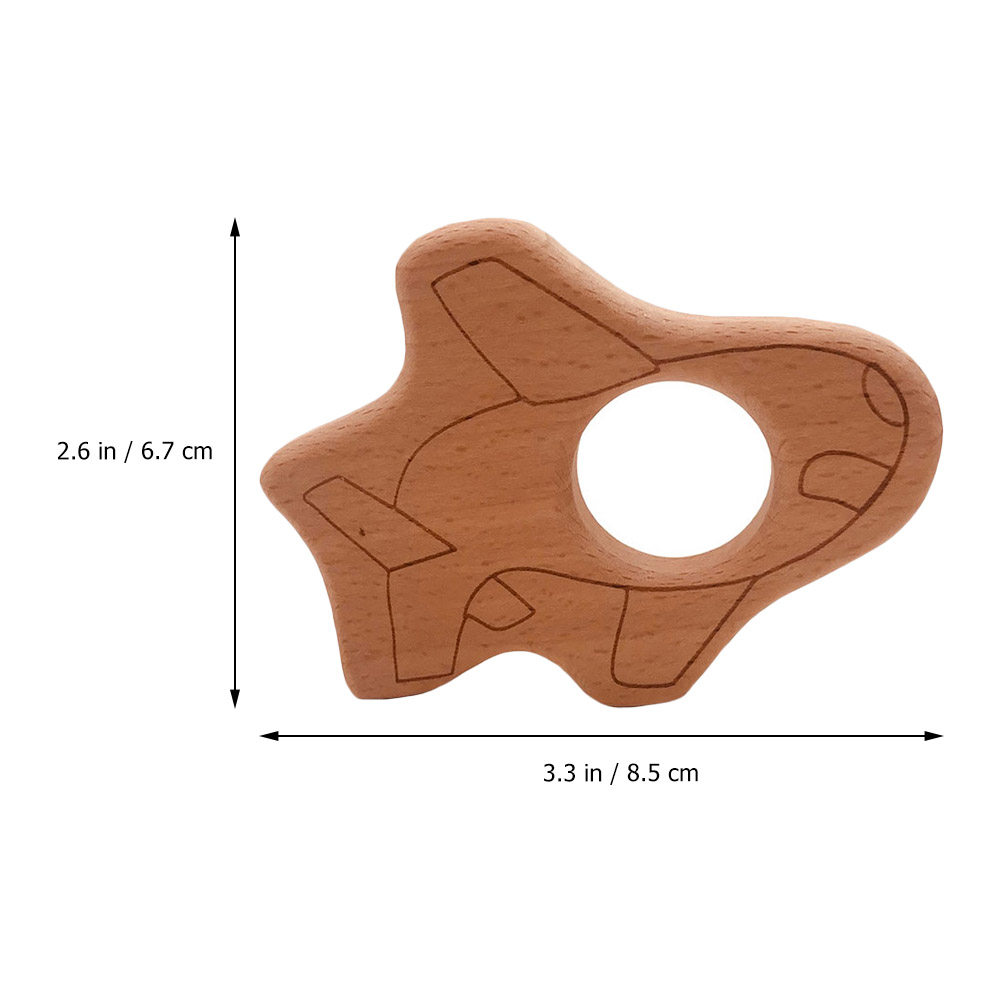2Pcs Airplane Shape Baby Teeth - đánh giá và giá Baby Food Product