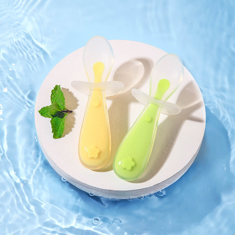 Baby Silicone Spoon, Baby Rice - đánh giá và giá Baby Food Lunch