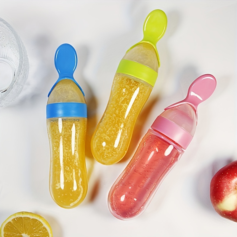 Baby Feeding Silicone Bottle w - đánh giá và giá Baby Food Lunch