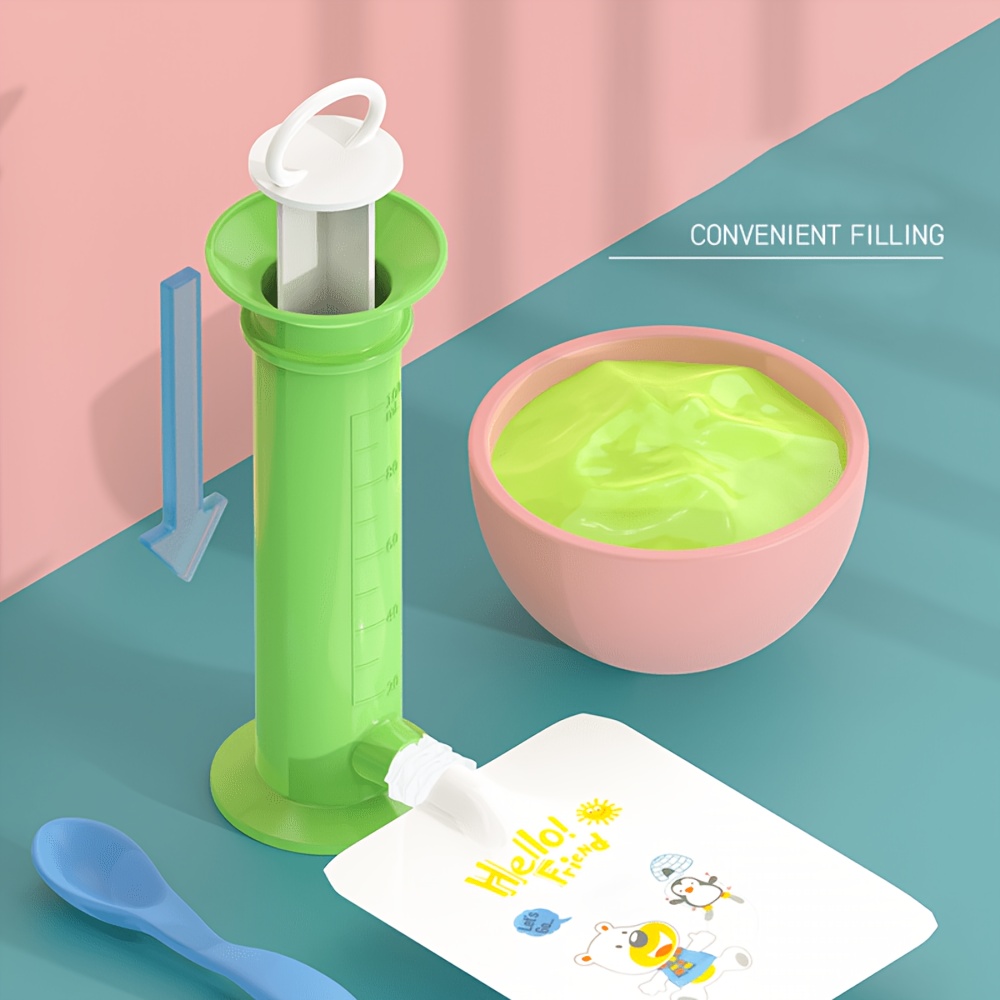 Baby Food Filling Tool, Syring - đánh giá và giá Baby Food On The Go