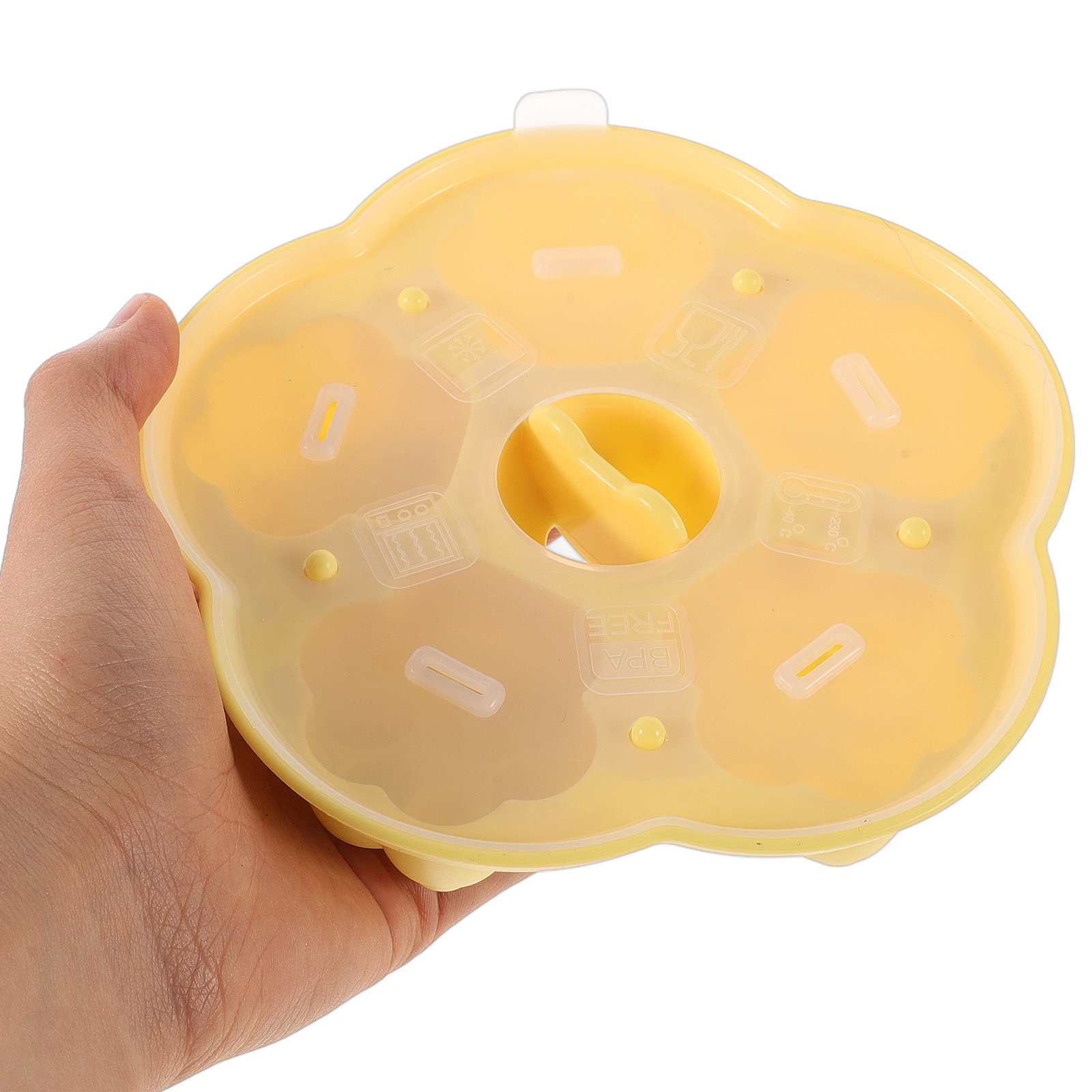 Silicone Baby Food Molds Steam - đánh giá và giá Baby Food Yellow