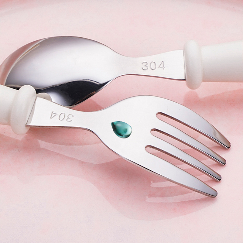 Kids Spoon Fork Set Food Grade - đánh giá và giá Baby Food Knife Set