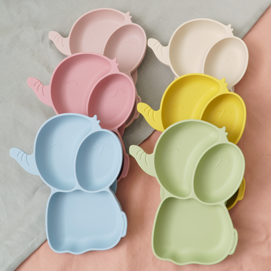 1PCS Baby Silicone Dining Dish - đánh giá và giá Baby Food Universe