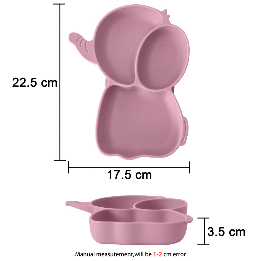 1PCS Baby Silicone Dining Dish - đánh giá và giá Baby Food Universe