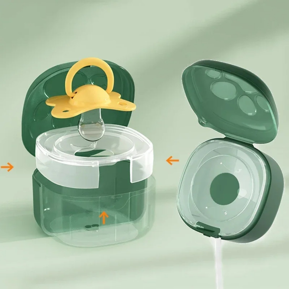 Food Grade Silicone Pacifier B - đánh giá và giá Baby Food Pacifier