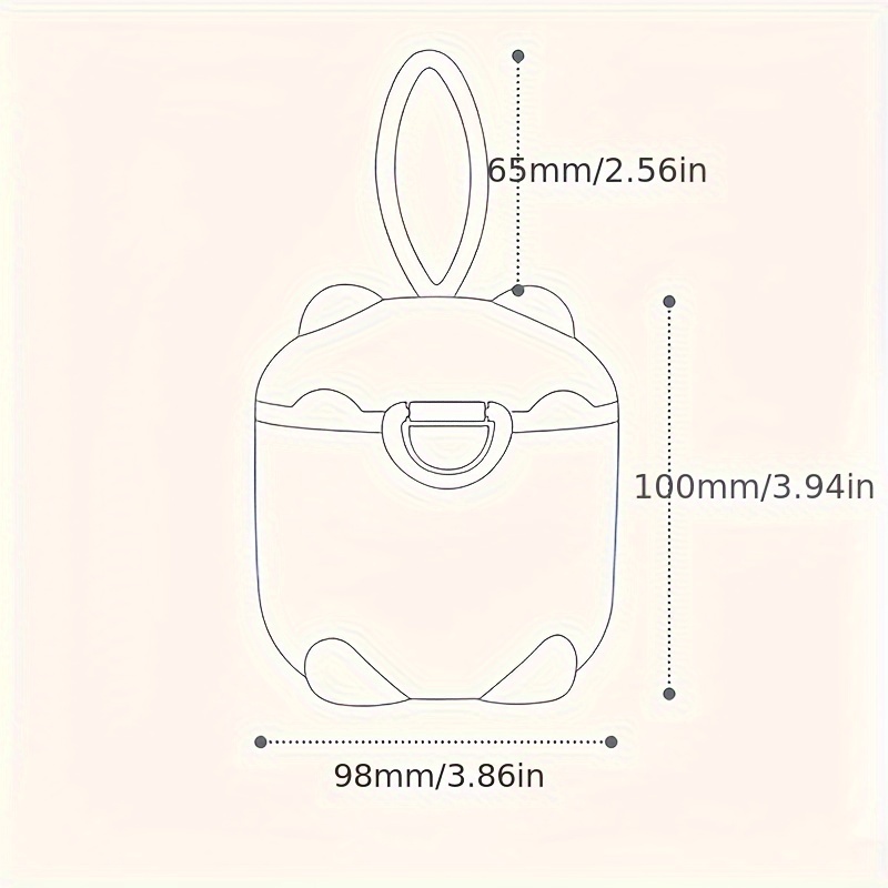 1pc Portable Four-Layer Milk P - đánh giá và giá Baby Food Universe
