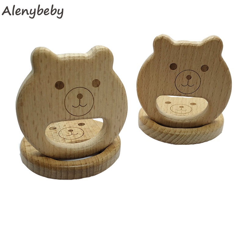 Natural Wooden Teether Bear sh - đánh giá và giá Baby Food Organic