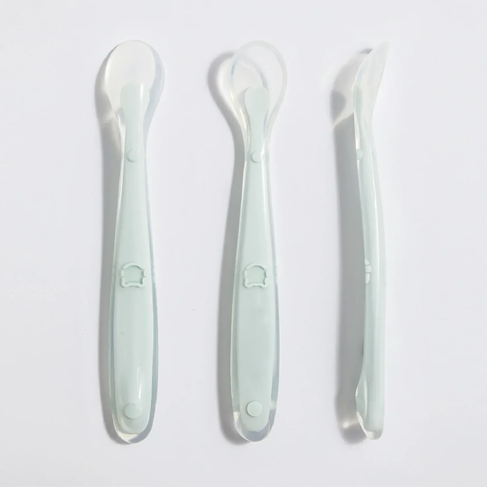 Soft Silicone Baby Spoon Toddl - đánh giá và giá Baby Food Lunch