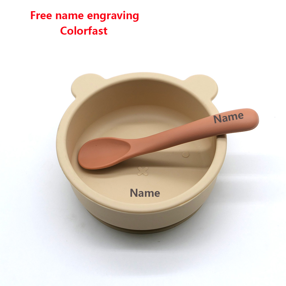 Kids' Tableware Set Bowl Spoon - đánh giá và giá Baby Food Feeder