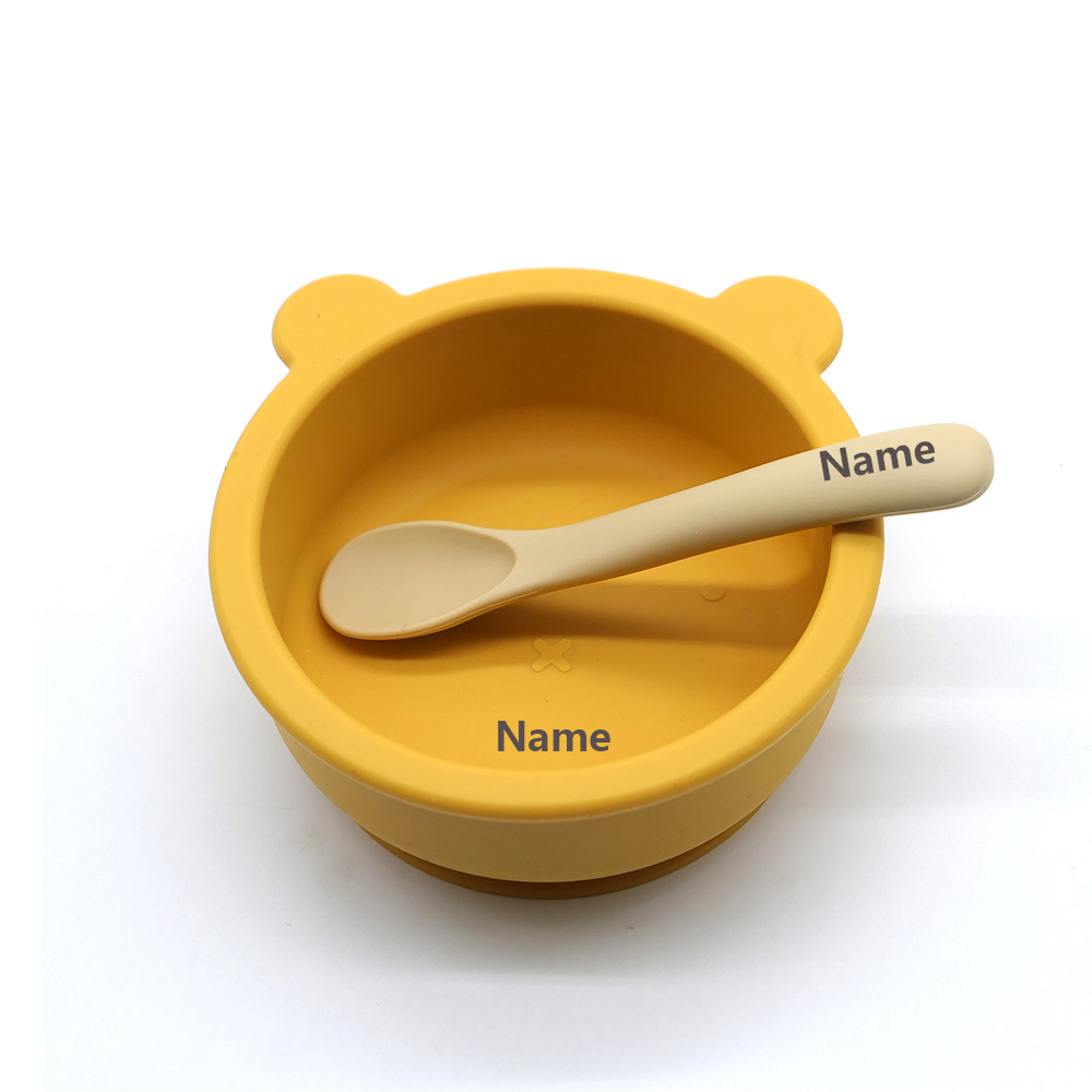 Kids' Tableware Set Bowl Spoon - đánh giá và giá Baby Food Feeder
