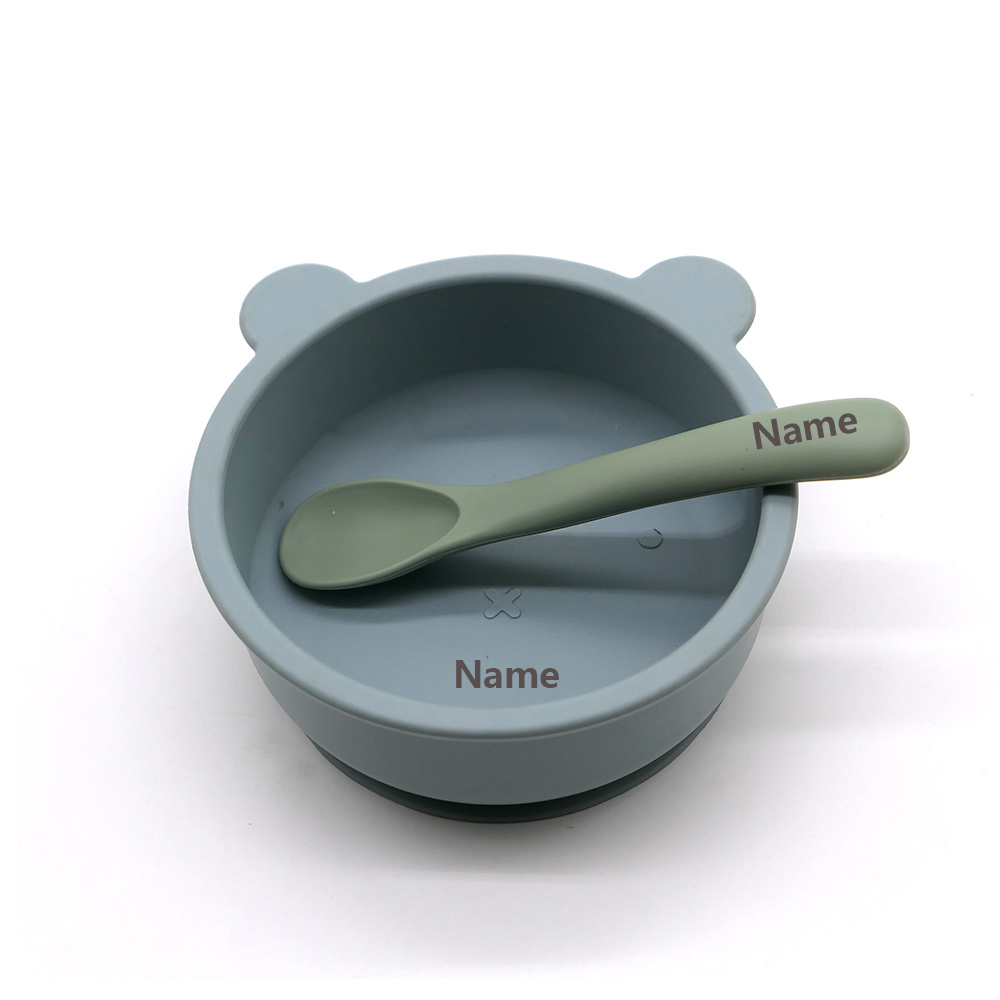 Kids' Tableware Set Bowl Spoon - đánh giá và giá Baby Food Feeder