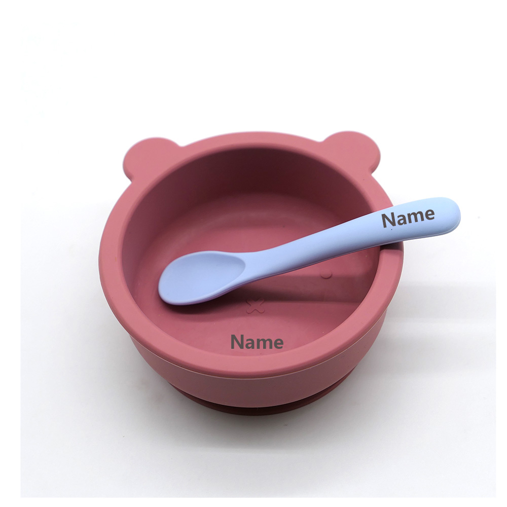 Kids' Tableware Set Bowl Spoon - đánh giá và giá Baby Food Feeder