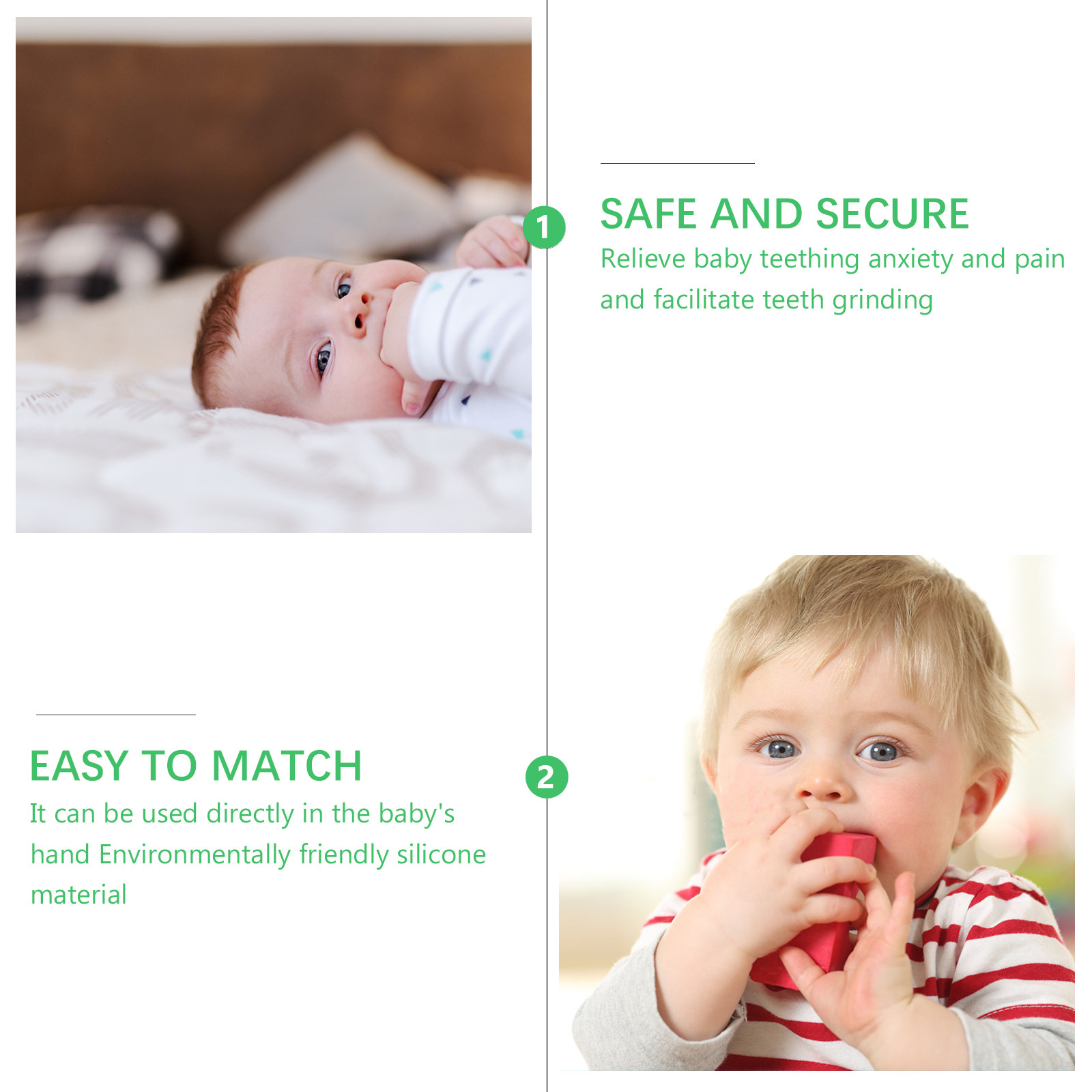 3Pcs Food Grade Silicone Baby  - đánh giá và giá Baby Food Product