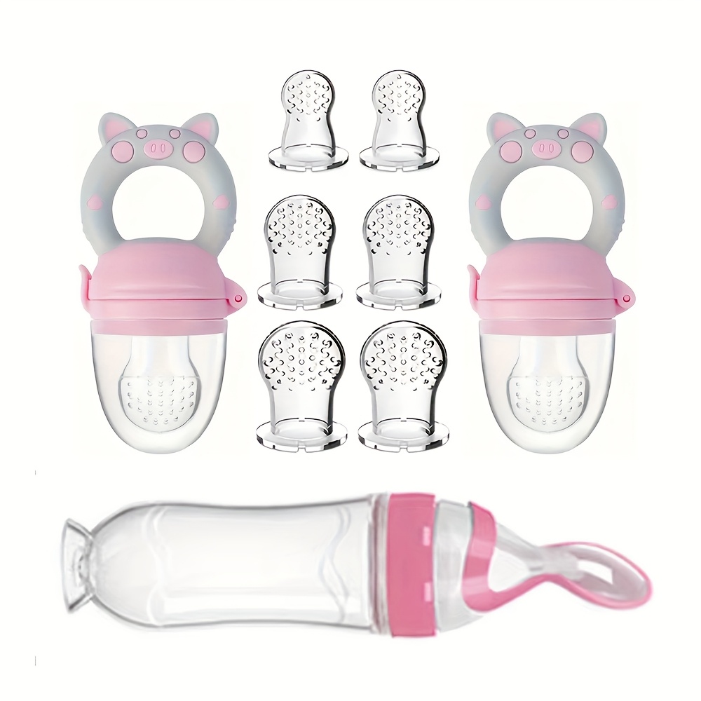 9pcs Feeding Cutlery:1 Silicon - đánh giá và giá Baby Food Lunch