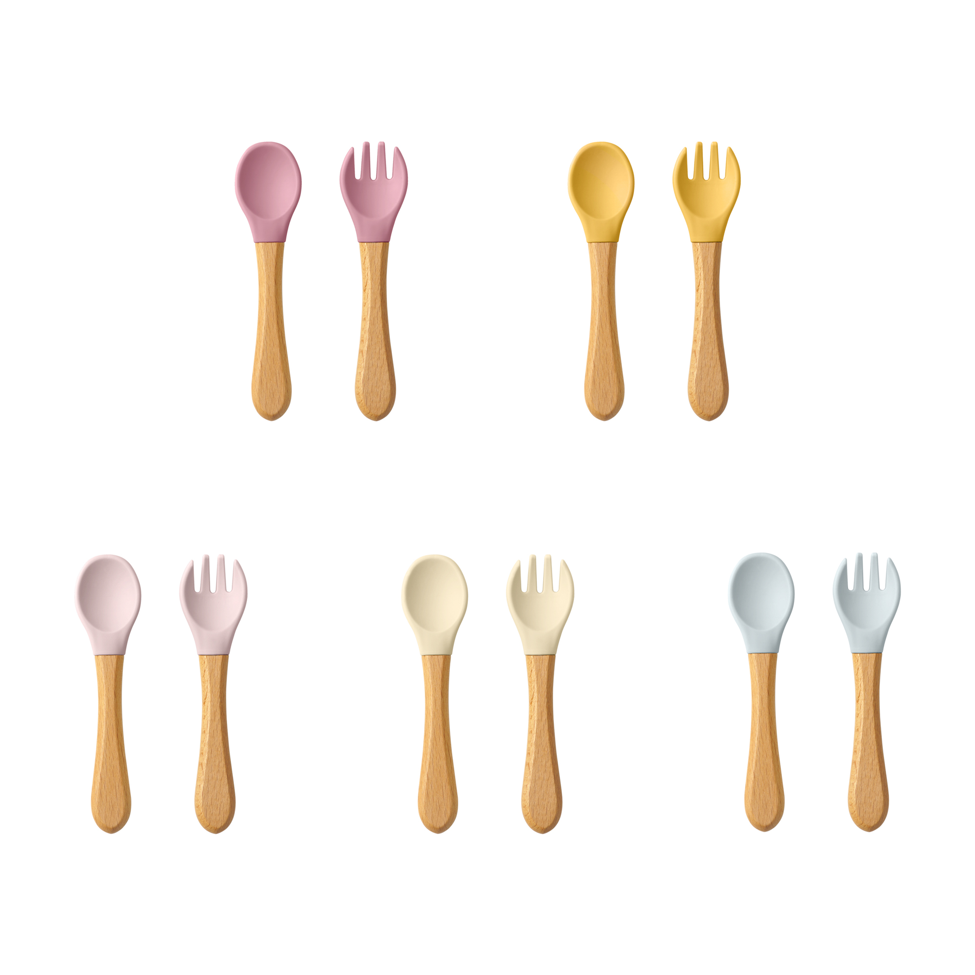 2PCS Baby Learning Spoons Uten - đánh giá và giá Baby Food Lunch