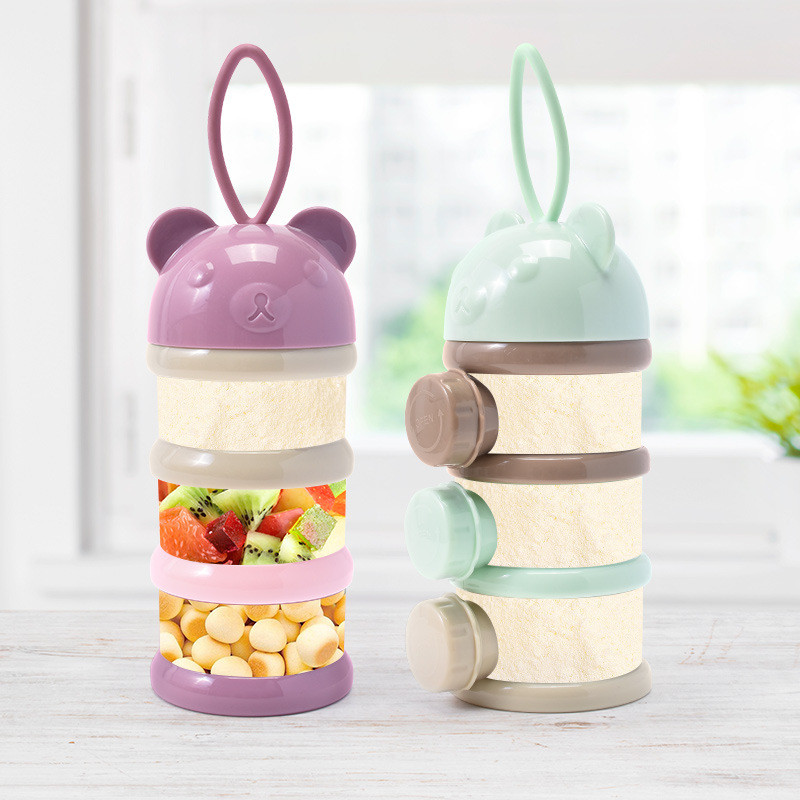 3/4 Layers Bear Baby Milk Powd - đánh giá và giá Baby Food Options