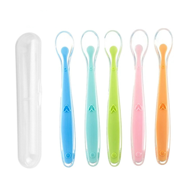 BPA Free Baby Silicone Spoons  - đánh giá và giá Baby Food Diet