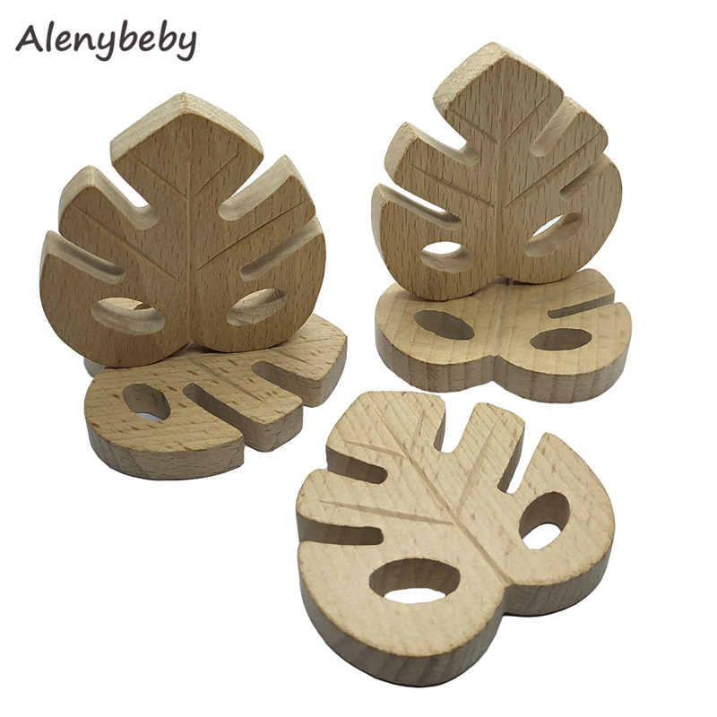 Natural wood teether leaf shap - đánh giá và giá Baby Food Organic