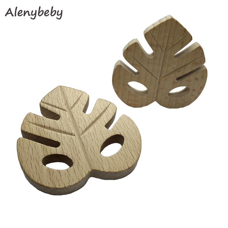 Natural wood teether leaf shap - đánh giá và giá Baby Food Organic