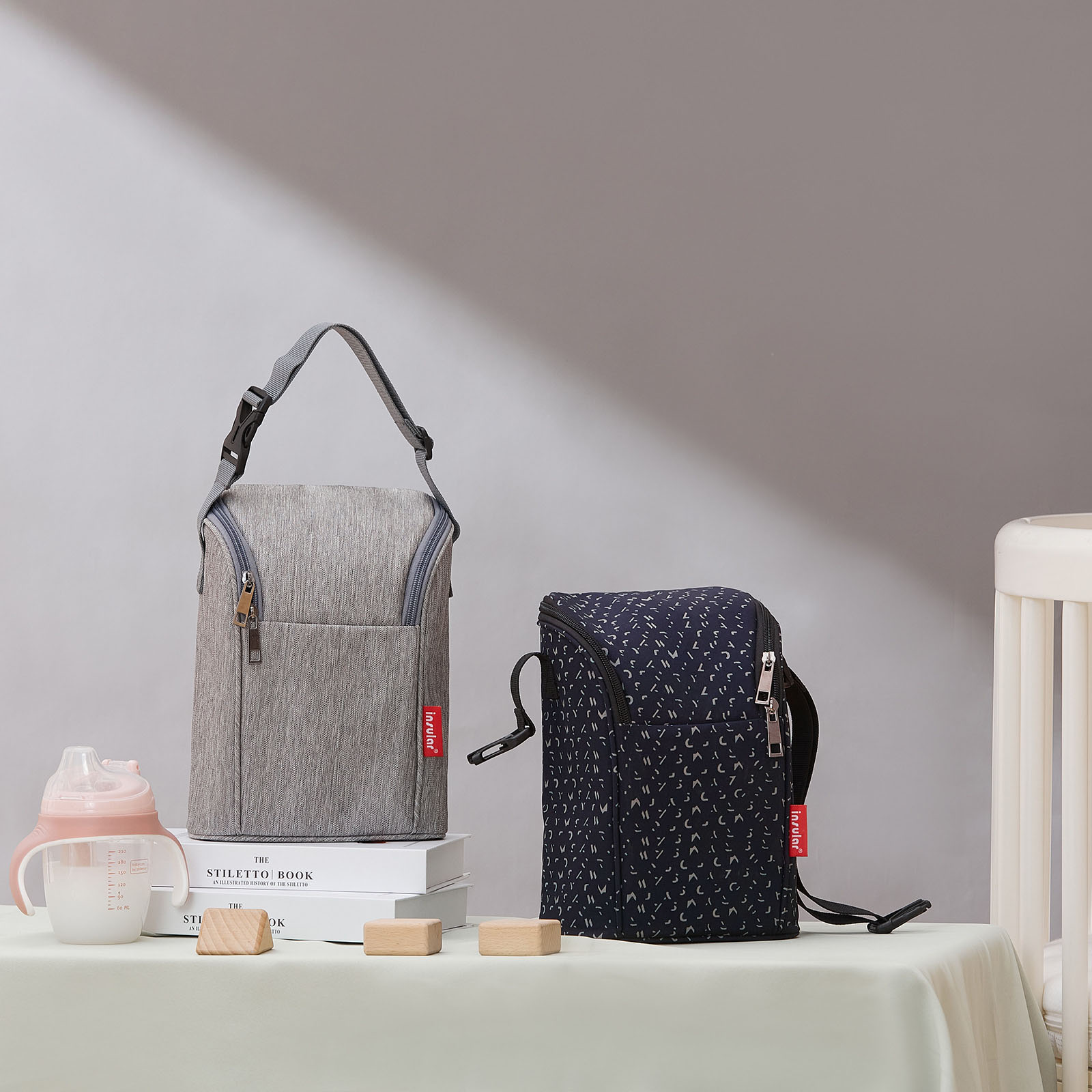 Diaper Bag Insert, Compact Ins - đánh giá và giá Baby Food On The Go
