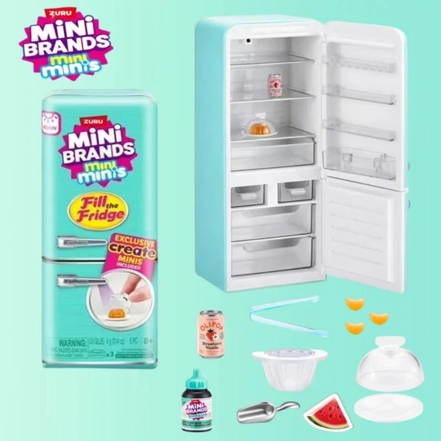 ZURU 5 Surprise Mini Fridge Ba - đánh giá và giá Baby Kitchen Food