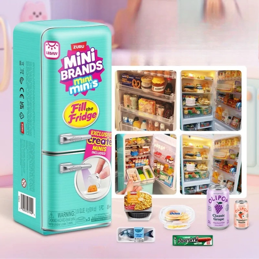 ZURU 5 Surprise Mini Fridge Ba - đánh giá và giá Baby Kitchen Food