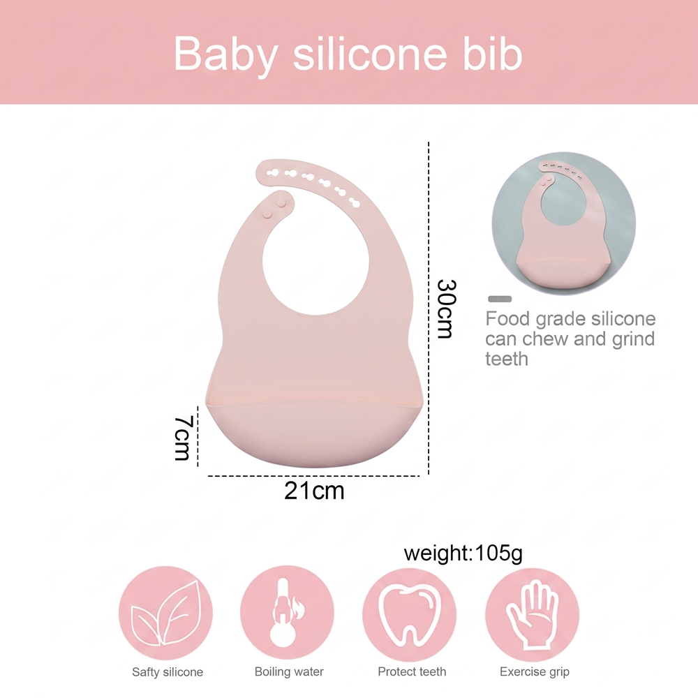 1pc Adjustable Baby Silicone B - đánh giá và giá Baby Food Newborn