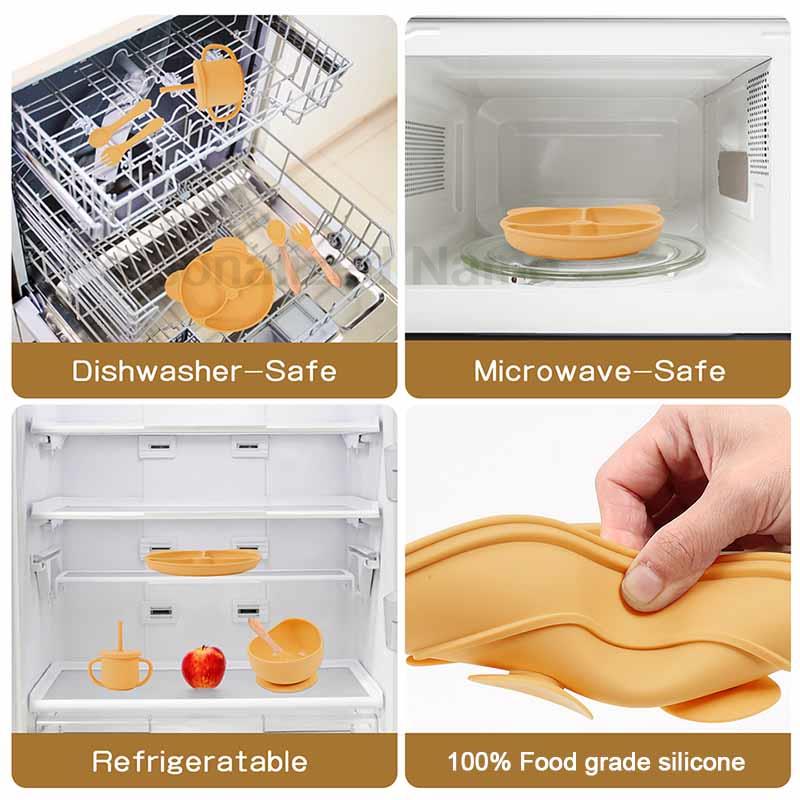 Feeding Set Silicone For Baby  - đánh giá và giá Baby Food Universe