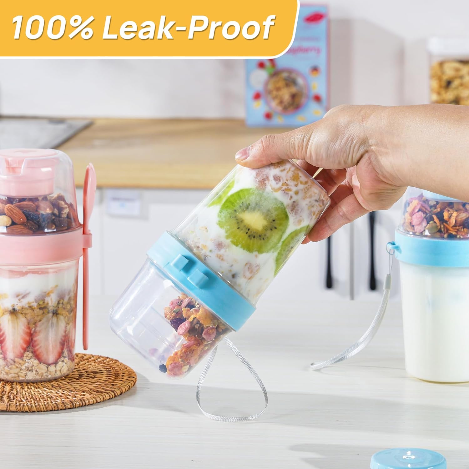 27oz Yogurt Parfait Salad Cups - đánh giá và giá Baby Food On The Go